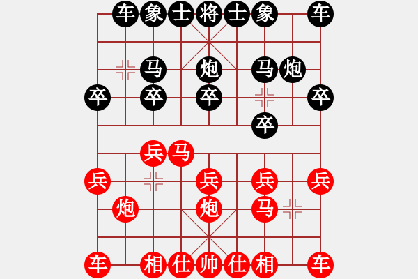 象棋棋譜圖片：李永權 先勝 張玉發(fā) - 步數(shù)：10 