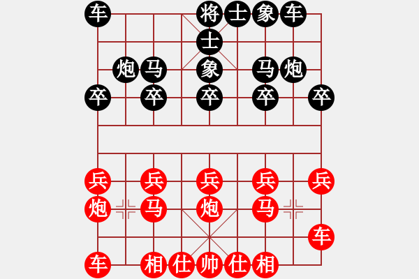 象棋棋譜圖片：斷橋殘雪(1弦)-負(fù)-長(zhǎng)空棧道(6星) - 步數(shù)：10 