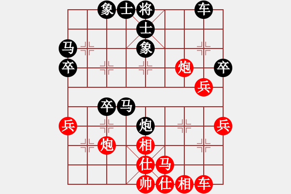 象棋棋譜圖片：東馬 嘉涵 勝 泰國 基沙納 - 步數(shù)：40 