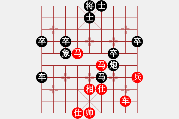 象棋棋譜圖片：初學(xué)者之一(7段)-負(fù)-抗婦炎膠囊(9段) - 步數(shù)：60 