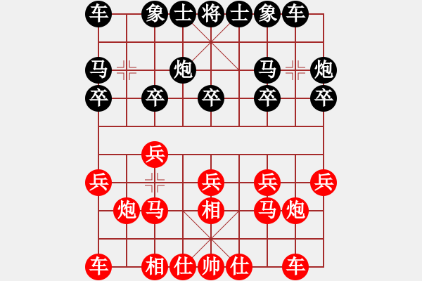 象棋棋譜圖片：12019局 A40-起馬局-小蟲引擎24層 紅先和 旋九專雙核-大師 - 步數(shù)：10 