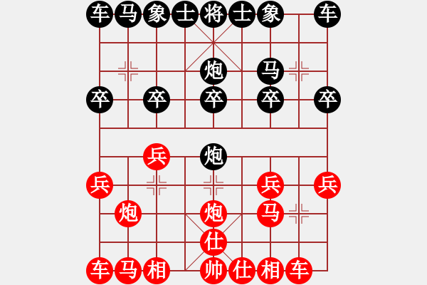 象棋棋譜圖片：天天象棋華山頂賽愛(ài)新覺(jué)羅業(yè)9-2先負(fù)浩軒爺 - 步數(shù)：10 