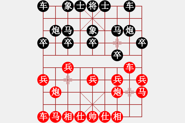 象棋棋譜圖片：龍騰戰(zhàn)旗(天帝)-勝-雙鞭呼延灼(至尊) - 步數(shù)：10 