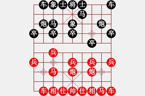 象棋棋譜圖片：三水 李旭平 勝 南海 吳燕武 - 步數(shù)：10 