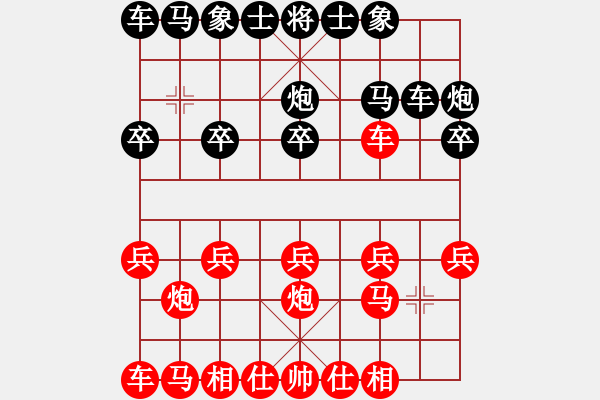 象棋棋譜圖片：等杏出墻[805989983] -VS- 飄[1054746232] - 步數(shù)：10 