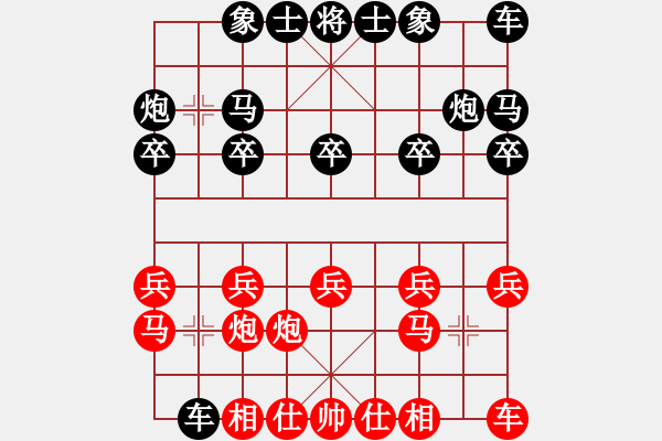 象棋棋譜圖片：吳越之劍(月將)-勝-于朵朵(月將) - 步數(shù)：10 