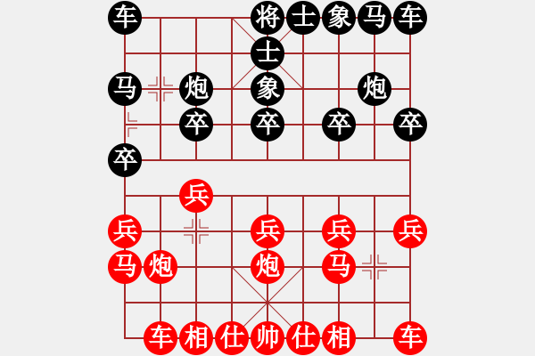 象棋棋譜圖片：初等(8星)-勝-探囊取物爾(8星) - 步數(shù)：10 