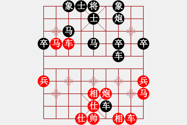 象棋棋譜圖片：東方神庫(無極)-負(fù)-大刀一沖(北斗) - 步數(shù)：40 