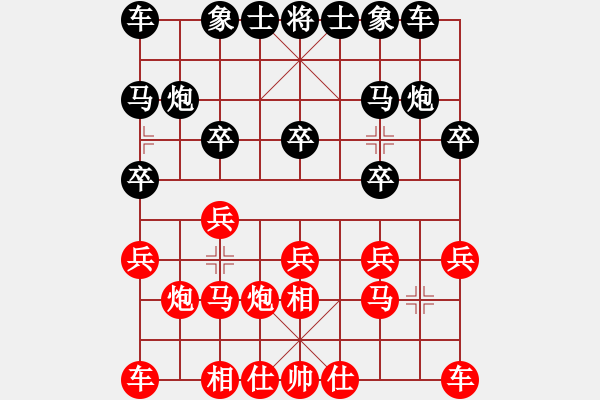 象棋棋譜圖片：lhsaaa紅勝午夜狂奔〖過宮炮對進(jìn)左馬〗 - 步數(shù)：10 