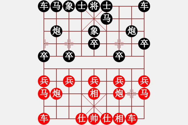 象棋棋譜圖片：luohanshiq(5星)-勝-電風(fēng)扇(7星) - 步數(shù)：10 