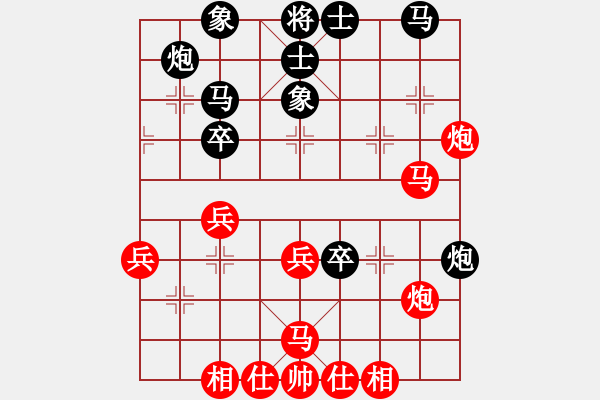 象棋棋譜圖片：大師群樺VS初學(xué)棋童1(2015-01-02) - 步數(shù)：50 