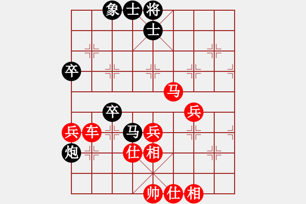 象棋棋譜圖片：分紅比例符合技術(shù)開 勝 為棋至尊 - 步數(shù)：55 