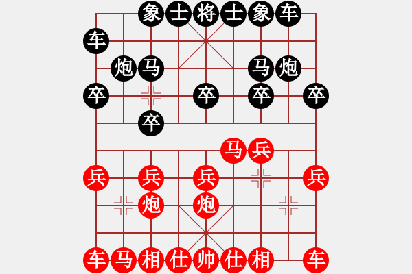 象棋棋譜圖片：老頑童[1833628522] -VS- 芳棋[954138081] - 步數(shù)：10 