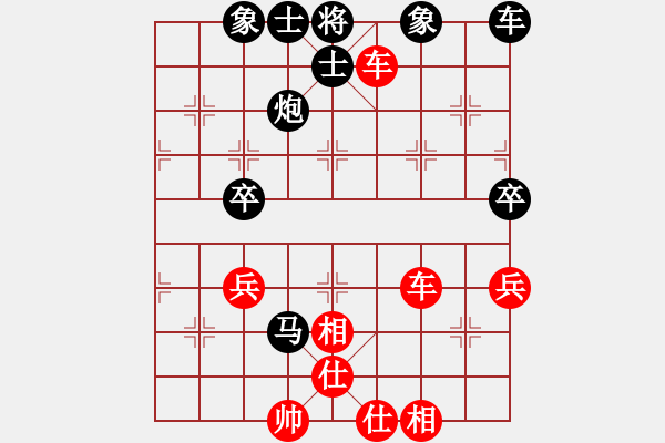 象棋棋譜圖片：過宮炮：先和墨樂 - 步數(shù)：60 