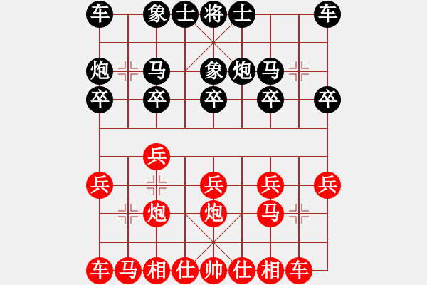 象棋棋譜圖片：學(xué)音樂(lè)對(duì)街邊小卒.pgn - 步數(shù)：10 