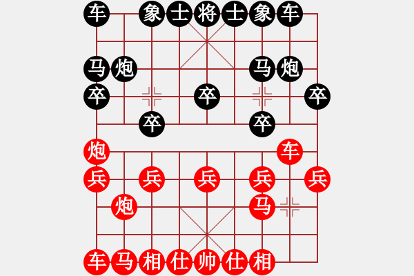 象棋棋譜圖片：一步看半天(8星)-負(fù)-macrina(6星) - 步數(shù)：10 