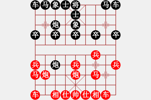 象棋棋譜圖片：棋友-魚鳥[575644877] -VS- 幸福一生[1076966177] - 步數(shù)：10 