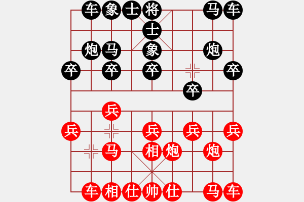 象棋棋譜圖片：拗不過風景畫[1529136589] -VS- 別內(nèi)后果[511491948] - 步數(shù)：10 