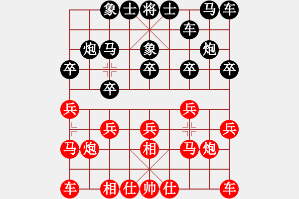 象棋棋譜圖片：adminsttb(9星)-和-率五進(jìn)一(9星) - 步數(shù)：10 