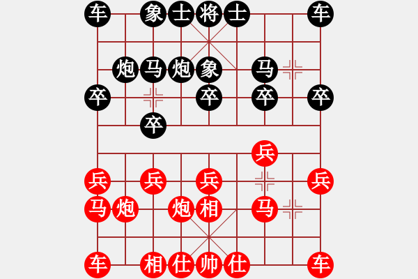 象棋棋譜圖片：2017鳳崗1季度象棋公開(kāi)賽胡永輝先負(fù)黃文俊6 - 步數(shù)：10 