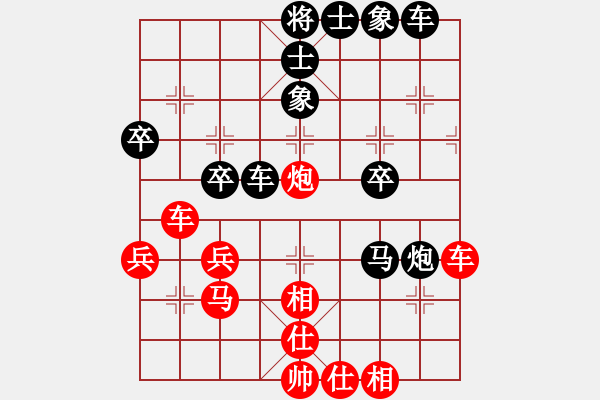 象棋棋譜圖片：醫(yī)生與我(月將)-勝-德國(guó)黨衛(wèi)軍(月將) - 步數(shù)：40 