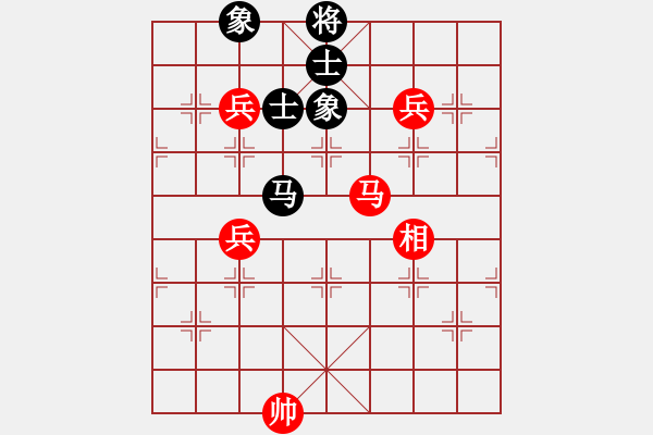 象棋棋譜圖片：五六炮進(jìn)七兵對(duì)反宮馬(旋風(fēng)勝巫師特大級(jí)) - 步數(shù)：100 