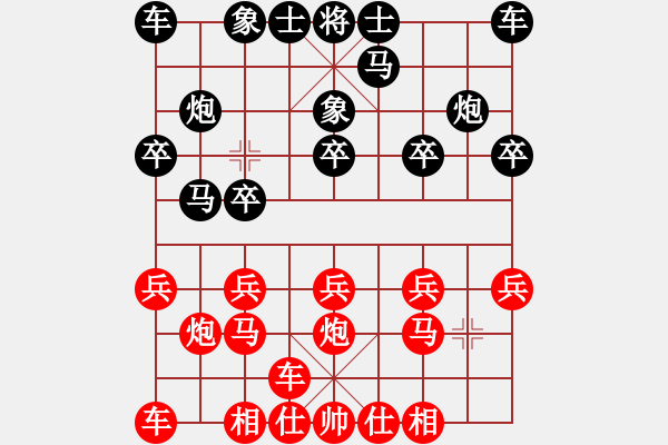 象棋棋譜圖片：橫才俊儒[292832991] -VS- 劉得青山[377415976] - 步數(shù)：10 