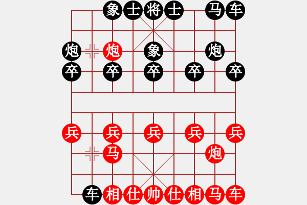 象棋棋譜圖片：OK藍(lán)天GOOD[紅] -VS- bbboy002[黑] - 步數(shù)：10 