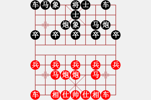 象棋棋譜圖片：自我救贖[553779957] -VS- 俠客行[2366203879] - 步數(shù)：10 