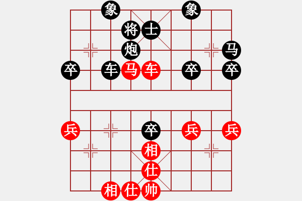 象棋棋譜圖片：2022.2.2.8JJ五分鐘后勝飛相局對(duì)左中炮 - 步數(shù)：40 