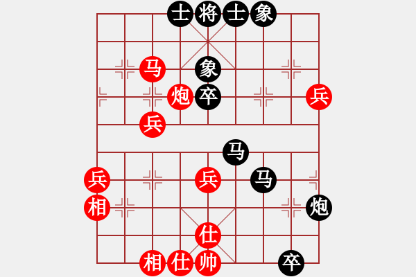 象棋棋譜圖片：楊方寶     先負(fù) 葛維蒲     - 步數(shù)：60 