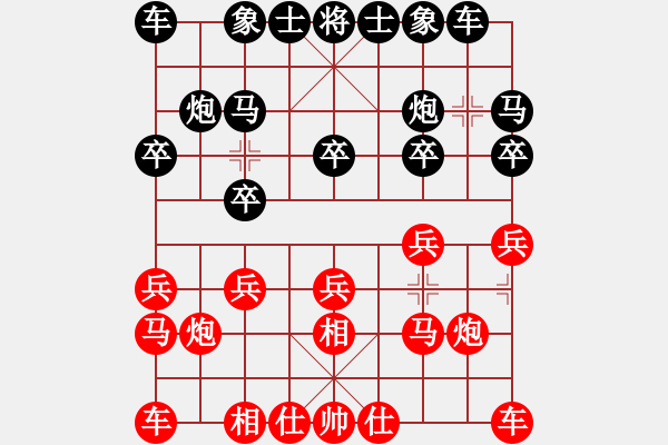 象棋棋譜圖片：七7 揚(yáng)州丁愛清先負(fù)鎮(zhèn)江范越 - 步數(shù)：10 