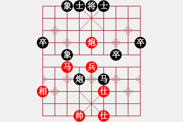 象棋棋譜圖片：賽文貓(6段)-負(fù)-怒龍心語(5段)中炮不進(jìn)三兵對左炮封車轉(zhuǎn)列炮 - 步數(shù)：70 