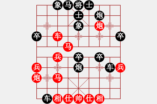 象棋棋譜圖片：大肥貓(5r)-勝-一目三步(3級(jí)) - 步數(shù)：40 