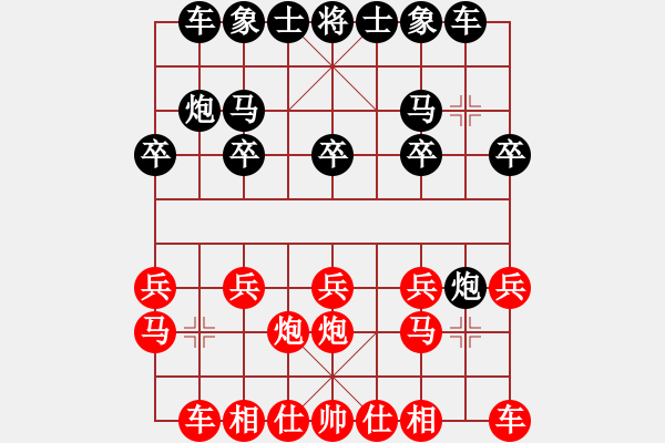 象棋棋譜圖片：CHESS - 步數(shù)：10 