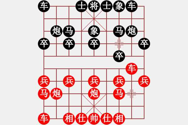 象棋棋譜圖片：第二屆翩翩杯象棋賽 玄機(jī)逸士 先負(fù) 象舞翩翩～如風(fēng) - 步數(shù)：10 