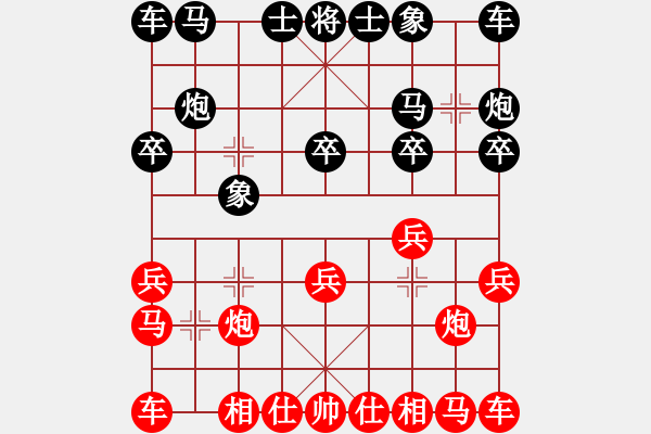 象棋棋譜圖片：廣東 莊玉庭 勝 澳門 徐浩華 - 步數(shù)：10 