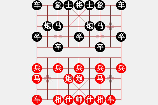 象棋棋譜圖片：攻城獅(4f)-負(fù)-maodatong(7弦) - 步數(shù)：10 