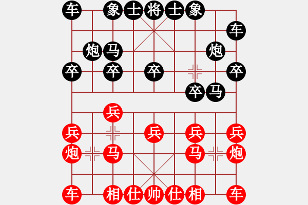 象棋棋譜圖片：快樂象棋6VS東北群-曉東(2014-11-12) - 步數(shù)：10 