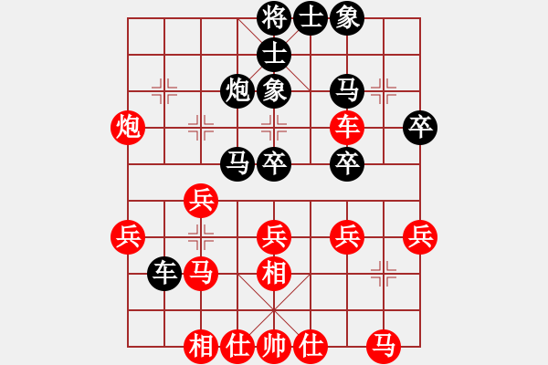 象棋棋譜圖片：太湖戰(zhàn)神六(5f)-和-天地人龍(天罡) - 步數(shù)：30 