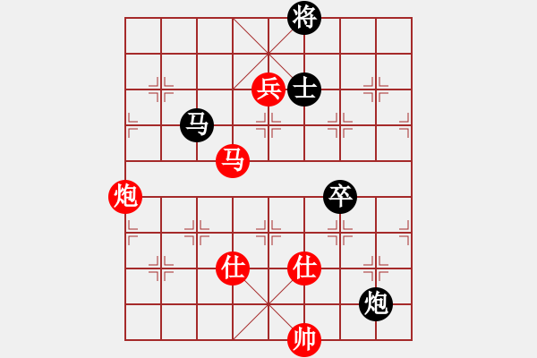 象棋棋譜圖片：棋局-11kbaR 4P - 步數：100 