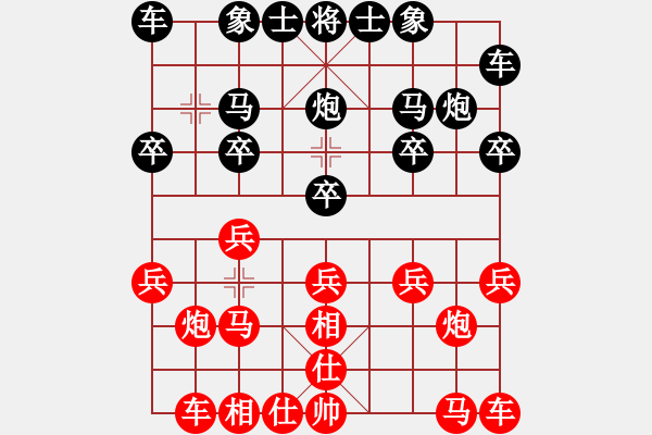 象棋棋譜圖片：洪荒大陸棋社舞彩生…業(yè)5-2先負(fù)太守棋狂 - 步數(shù)：10 