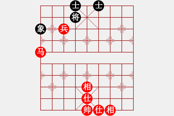 象棋棋譜圖片：馬兵必勝殘局 - 步數(shù)：0 