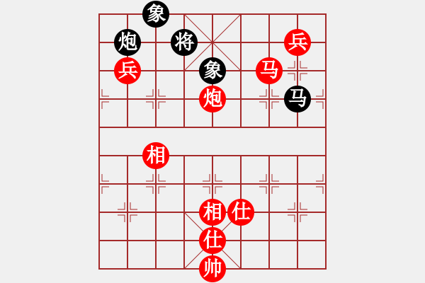 象棋棋譜圖片：象棋旋風(fēng)1351高級版（紅先勝） VS 棄帥保車 - 步數(shù)：143 