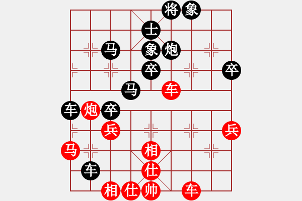 象棋棋譜圖片：煙臺路邊棋(6段)-負(fù)-lnsjzsbjl(9段) - 步數(shù)：40 