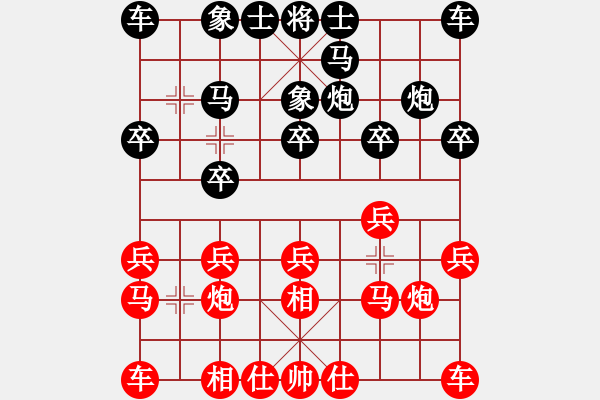 象棋棋譜圖片：鐵麒麟（先勝）李子樹 - 步數(shù)：10 