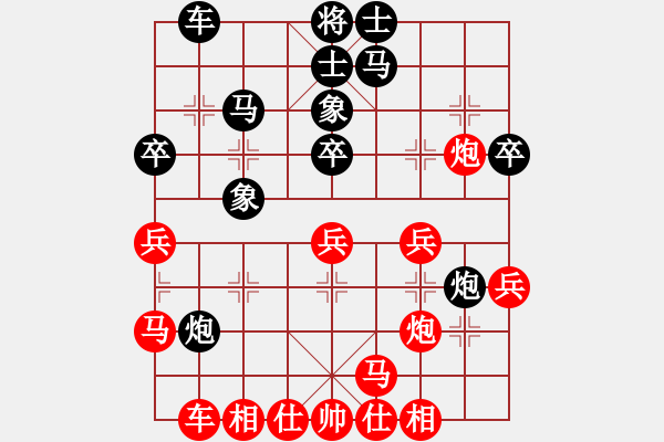 象棋棋譜圖片：zaaaaaaaaz(9星)-勝-newabcdb(8星) - 步數(shù)：40 