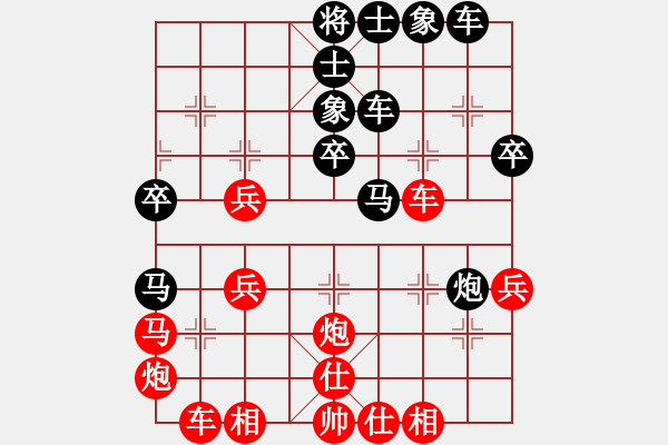 象棋棋譜圖片：2006年梁山賽第七輪：鶴城好漢電(4r)-和-名劍沈勝衣(6段) - 步數(shù)：40 