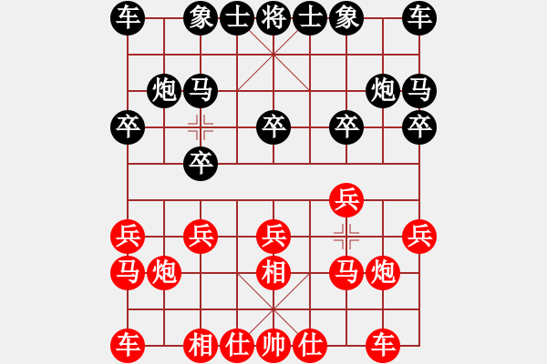 象棋棋譜圖片：棋速(9級(jí))-勝-疑犯追蹤(4級(jí)) - 步數(shù)：10 