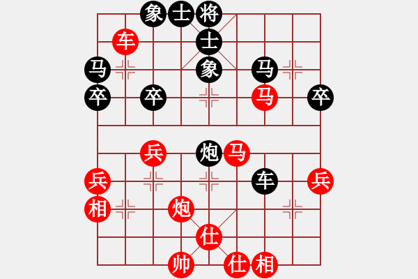 象棋棋譜圖片：akak(天罡)-勝-風雨樓書(天罡) - 步數：40 